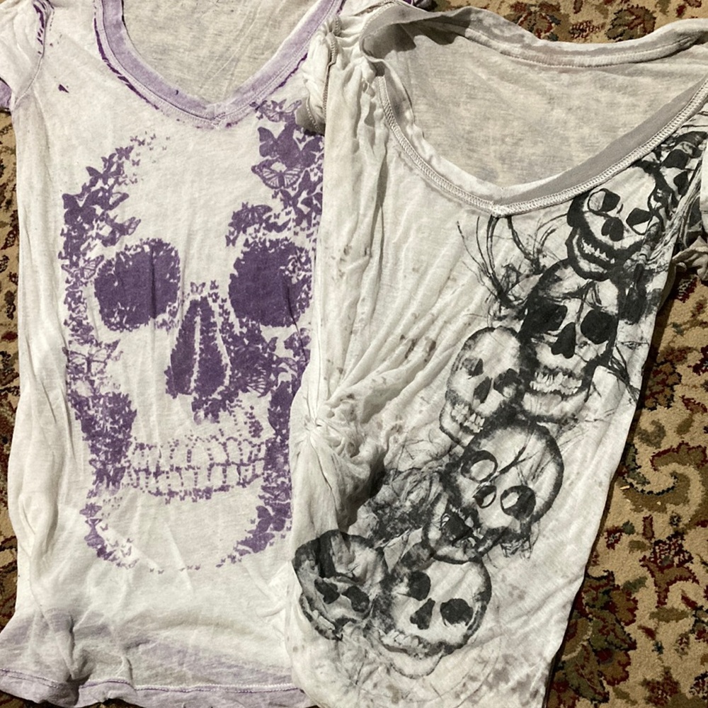 Skull Tshirts 2pk Bundle